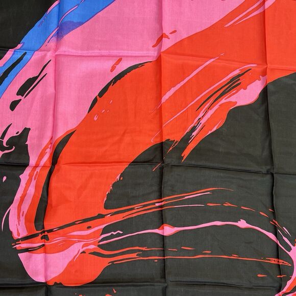 Vintage 90's NWOT Avon Billie Dee Williams Undeniable 100% Silk Scarf Abstract - Picture 4 of 10